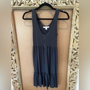 Grey boho dress